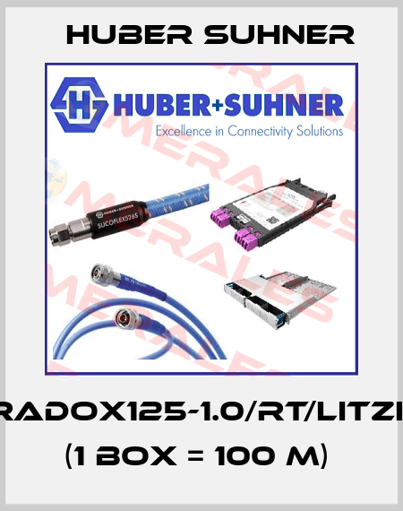 RADOX125-1.0/RT/LITZE (1 box = 100 m)  Huber Suhner