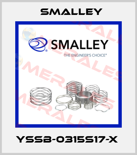 YSSB-0315S17-X  SMALLEY