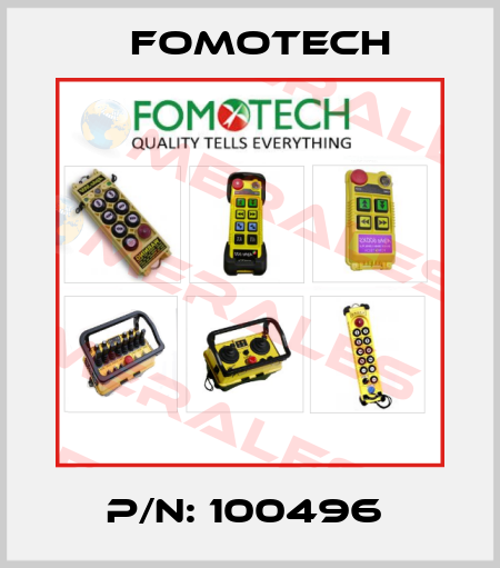 P/N: 100496  Fomotech