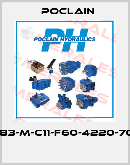 MS83-M-C11-F60-4220-7000  Poclain