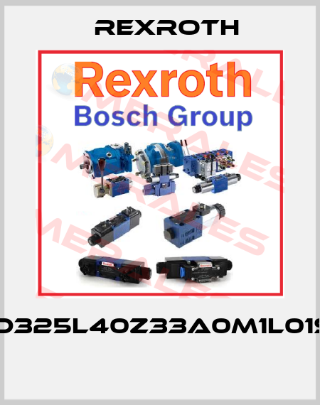 MCR3D325L40Z33A0M1L01SO533  Rexroth