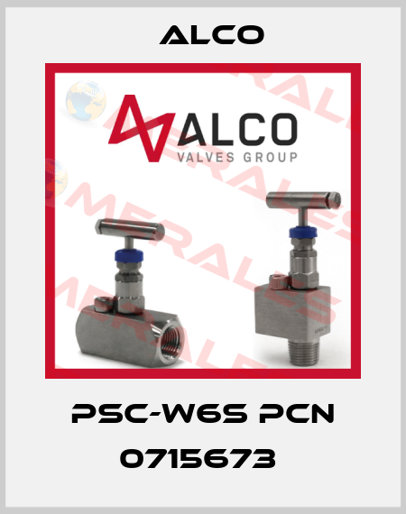 PSC-W6S PCN 0715673  Alco