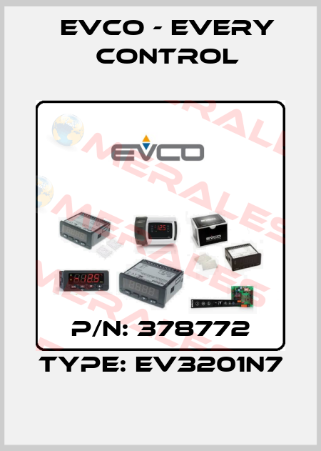 P/N: 378772 Type: EV3201N7 EVCO - Every Control
