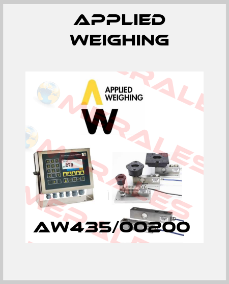 AW435/00200  Applied Weighing