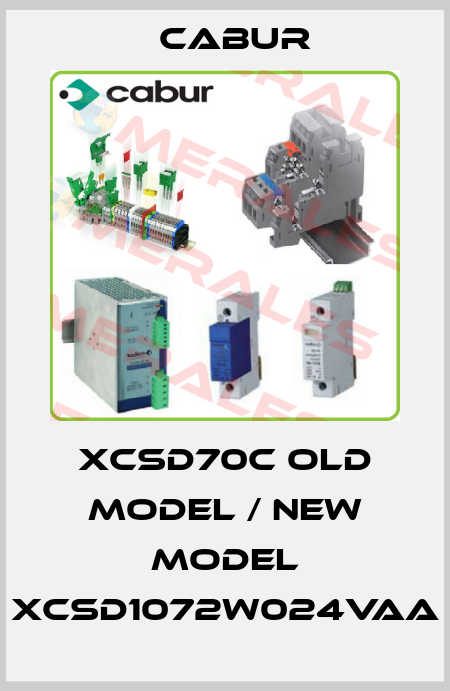 XCSD70C old model / new model XCSD1072W024VAA Cabur