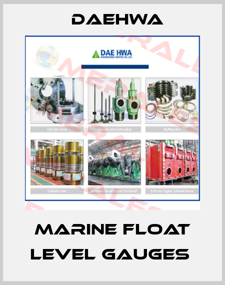 Marine Float Level Gauges  Daehwa