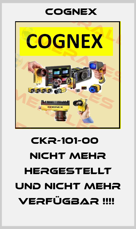 CKR-101-00   nicht mehr hergestellt und nicht mehr verfügbar !!!!  Cognex