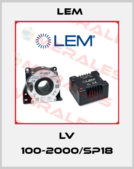 LV 100-2000/SP18 Lem