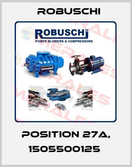 Position 27A, 1505500125  Robuschi