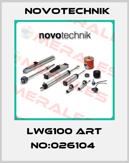 LWG100 ART NO:026104  Novotechnik