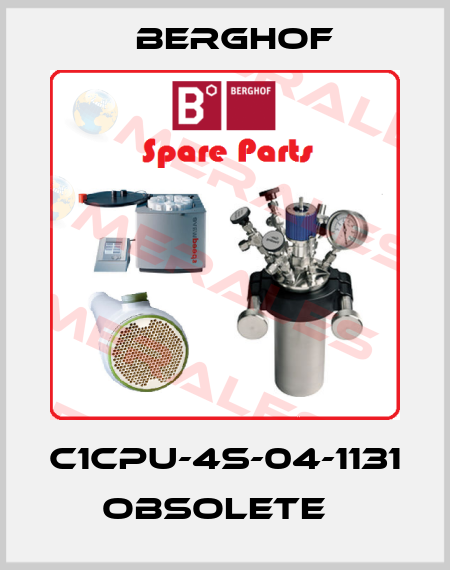 C1CPU-4S-04-1131 obsolete   Berghof