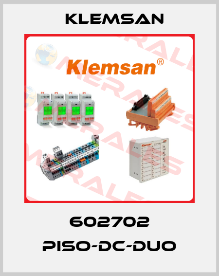 602702 PISO-DC-DUO Klemsan