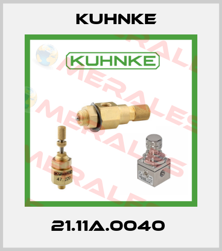 21.11A.0040  Kuhnke