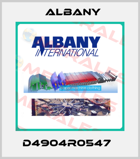 D4904R0547   Albany
