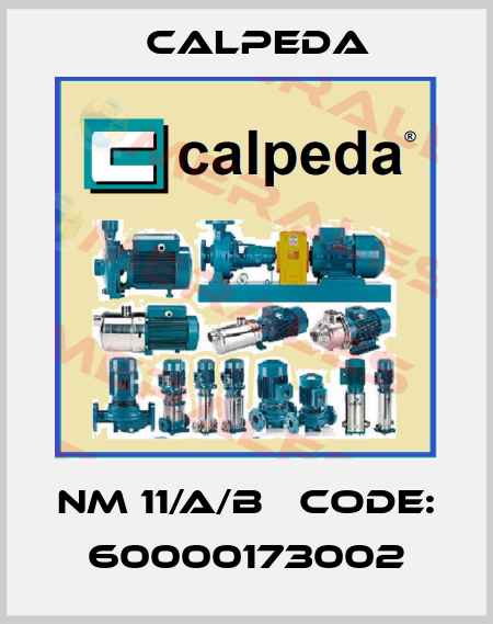 NM 11/A/B   code: 60000173002 Calpeda