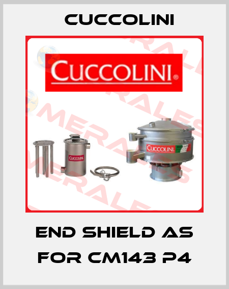 End shield AS for CM143 P4 Cuccolini