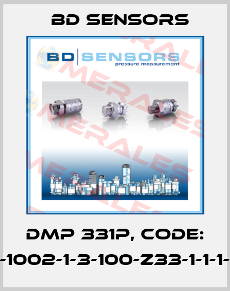 DMP 331P, Code: 500-1002-1-3-100-Z33-1-1-1-200 Bd Sensors