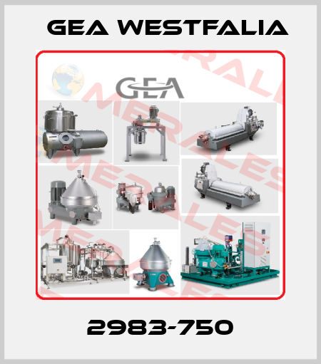 2983-750 Gea Westfalia
