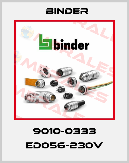 9010-0333 ED056-230V Binder