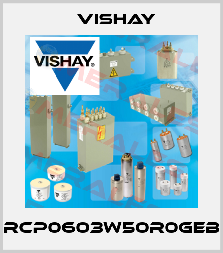 RCP0603W50R0GEB Vishay