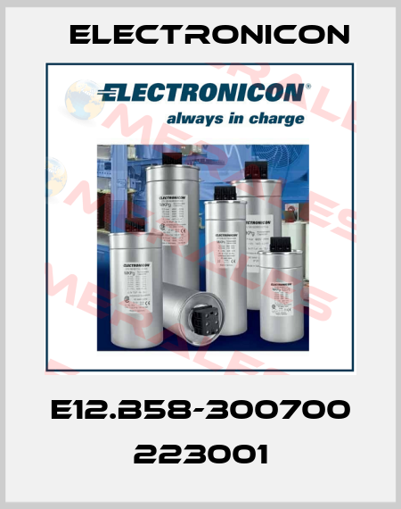 E12.B58-300700 223001 Electronicon