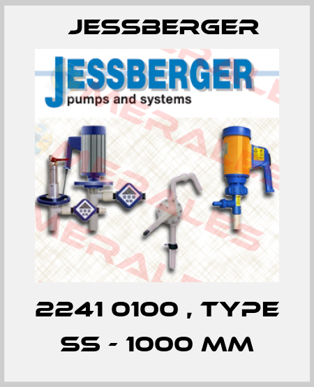 2241 0100 , type  SS - 1000 mm Jessberger