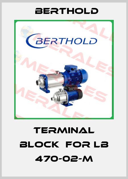 Terminal Block  for LB 470-02-M Berthold