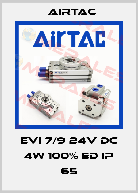 EVI 7/9 24V DC 4W 100% ED IP 65 Airtac