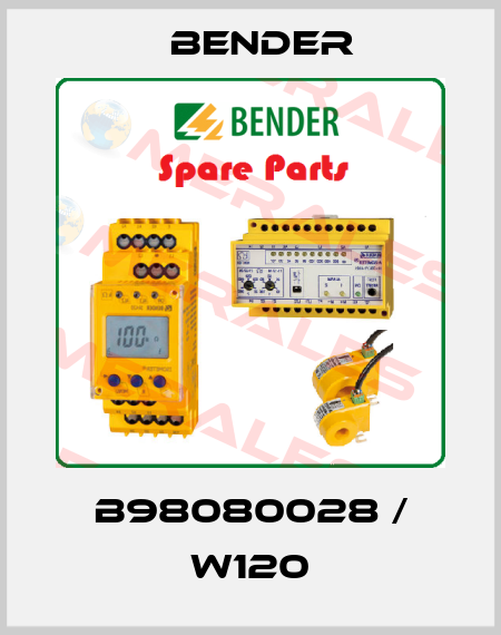 B98080028 / W120 Bender