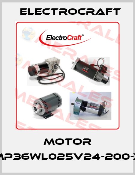 Motor MP36WL025V24-200-X ElectroCraft