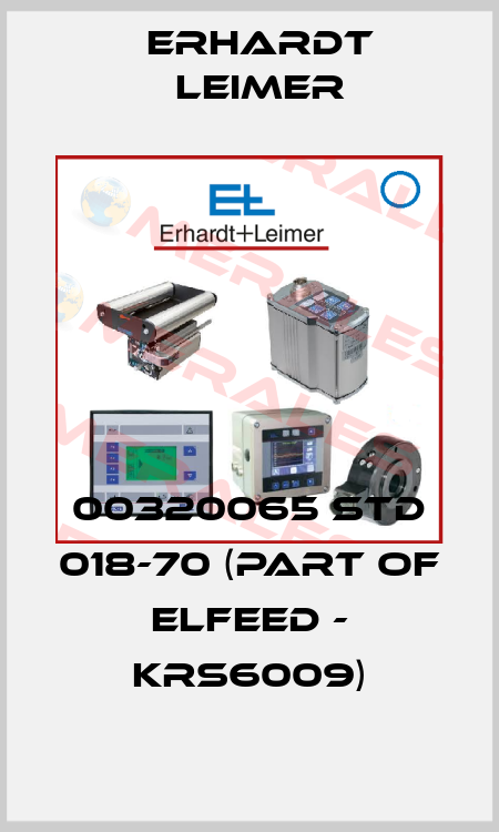 00320065 STD 018-70 (part of ELFEED - KRS6009) Erhardt Leimer