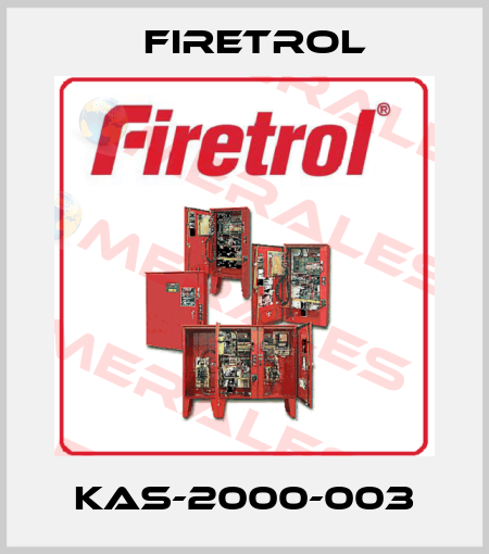 KAS-2000-003 Firetrol