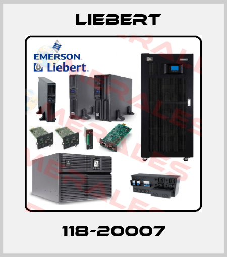 118-20007 Liebert