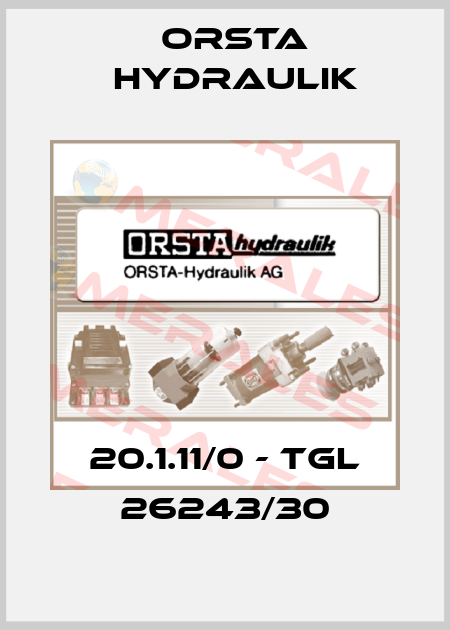 20.1.11/0 - TGL 26243/30 Orsta Hydraulik