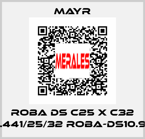 ROBA DS C25 X C32 10/951.441/25/32 ROBA-DS10.951.441 Mayr