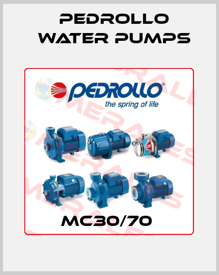MC30/70  Pedrollo Water Pumps