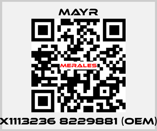 X1113236 8229881 (OEM) Mayr