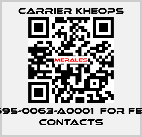 CEV1695-0063-A0001  for female contacts Carrier Kheops