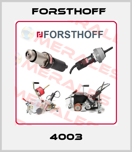 4003 Forsthoff