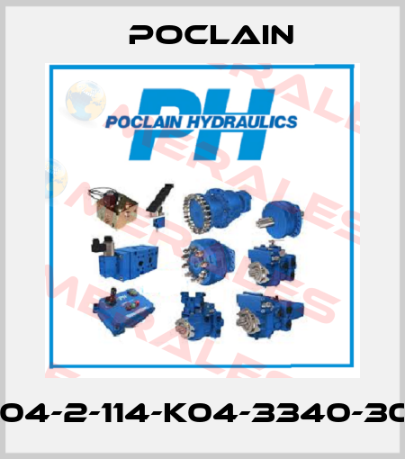 MK04-2-114-K04-3340-3000 Poclain