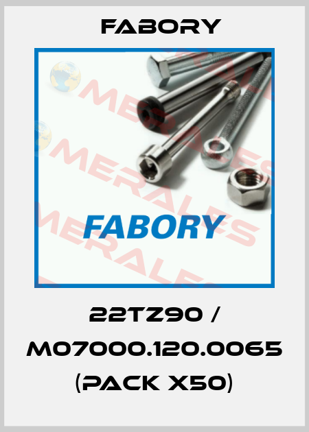 22TZ90 / M07000.120.0065 (pack x50) Fabory