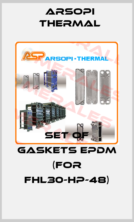 Set of gaskets EPDM (for FHL30-HP-48) Arsopi Thermal