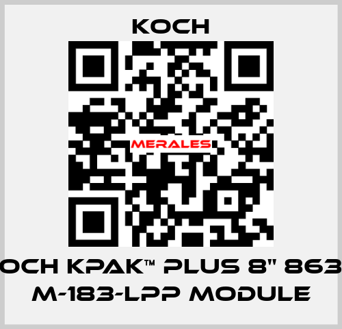 KOCH KPAK™ PLUS 8" 8638 M-183-LPP Module KOCH