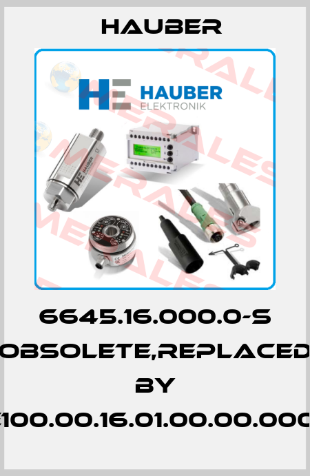 6645.16.000.0-S obsolete,replaced by HE100.00.16.01.00.00.000-S HAUBER