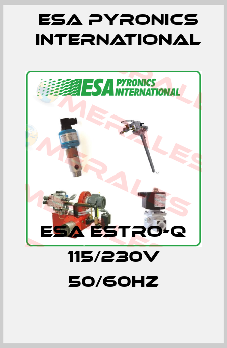 ESA ESTRO-Q 115/230V 50/60Hz ESA Pyronics International