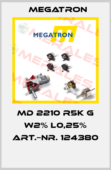 MD 2210 R5K G W2% L0,25% ART.−NR. 124380  Megatron
