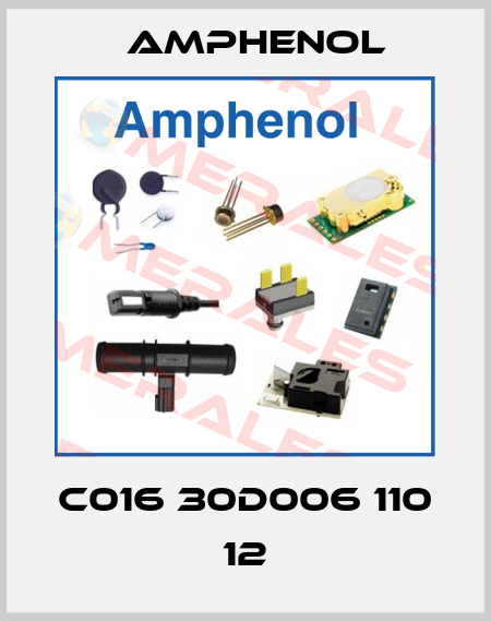 C016 30D006 110 12 Amphenol