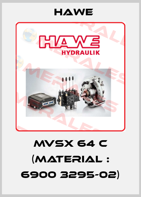 MVSX 64 C (Material : 6900 3295-02) Hawe