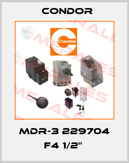 MDR-3 229704 F4 1/2"  Condor