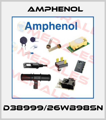 D38999/26WB98SN Amphenol
